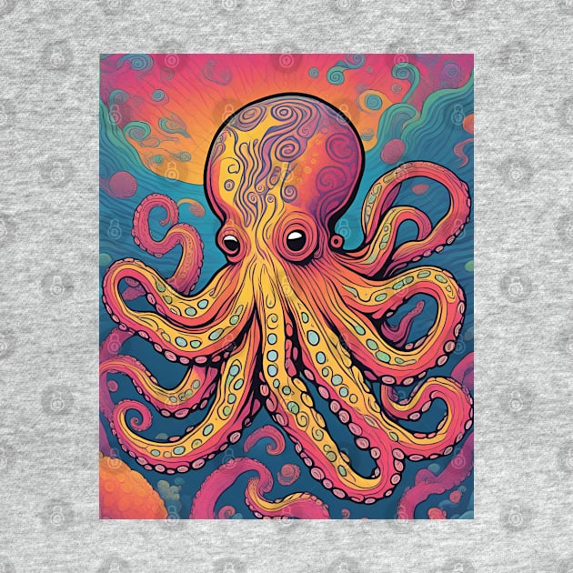 My Octopus teacher goes Psychedelic by drumweaver